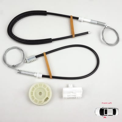 Kit de réparation de lève-vitre électrique avant gauche BWR5191 pour Peugeot 106 MK1 MK2 1A 1C 1S 1991-2005 5 portes 9221H1
