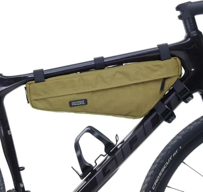 Fietstas Frame - Bikepacking Tas - Fietsavonturen Opslag - Waterdichte Nylon Stof - 3.5 Liter - Coyote Bruin