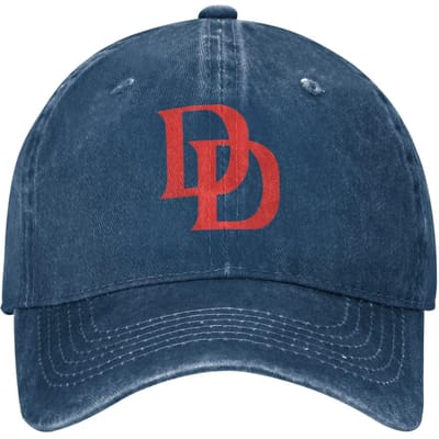 Casquette de Baseball Daredevils Été Y2K Chapeau Trucker Drôle Logo Femmes Hommes Sports d'Extérieur Casquettes de Baseball Mode Adjustable gray