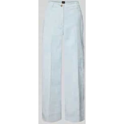 Wide leg corduroy broek met zijwaartse steekzakken Model 'C_TACODI'