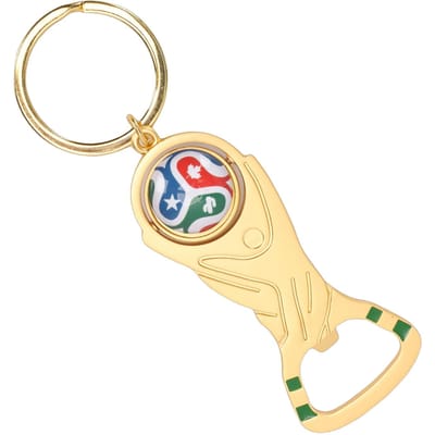 2026 Football   Porte-clés décapsuleur Alliage d'aluminium Portable Football   Clé   Décapsuleur pour Fan de Football Hommes Femmes