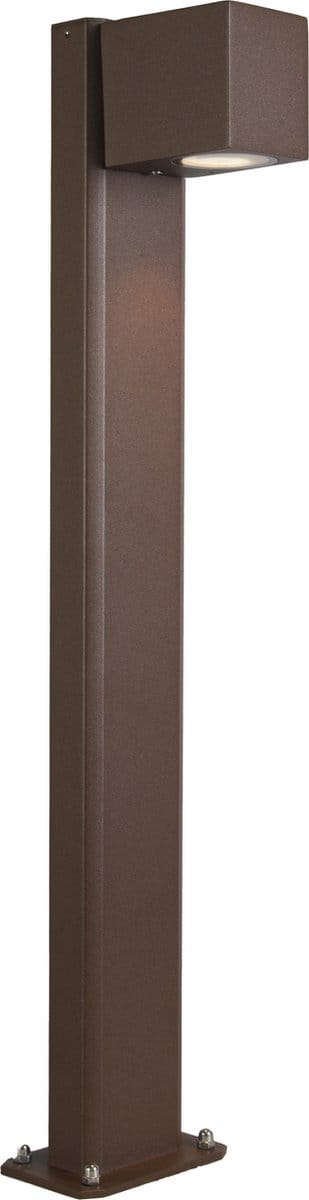 QAZQA baleno - Moderne Staande Buitenlamp | Staande Lamp voor buiten - 1 lichts - H 650 mm - Roestbruin - Buitenverlichting