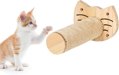 katten klimmuur – Klimplanken – Klimtreden – Krabpalen – Met viltkussentjes – 1-delige set – Ideaal voor kantoren, appartementen, woonkamers, keukens en hoekruimtes