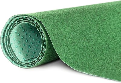 Mazovia Kunstgras Groen voor Balkon, Terras, Patio, Tuinhuisje, Buiten, per Meter, Waterdicht, UV-bestendig, OEKO-TEX®-Certificaat - 100 x 400 cm