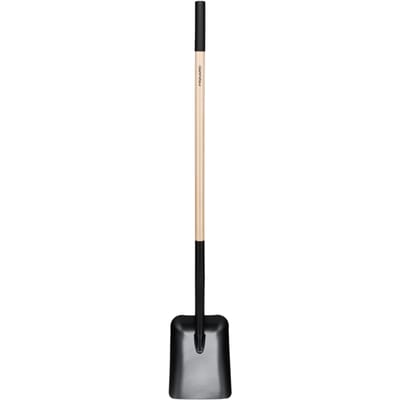 Fiskars Houten Schep Met Houten Steel En L-Handvat Fsc
