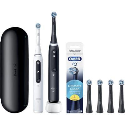 Oral-B iO 5N Duo Pack Zwart en Wit Value Pack