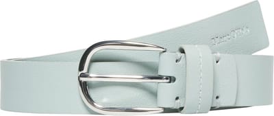 Marc O'Polo Leren Riem Johanna Belt W85 Frozen Blue Lichtblauw
