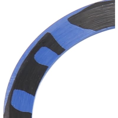 Insert de Lunette de Montre en Céramique Diamètre Extérieur 40 mm Pièces de Rechange Anneau de Boucle de Montre-Bracelet Noir Bleu blue