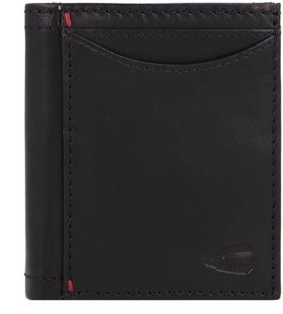 camel active Leren Portemonnee Salamanca Card Wallet Black Zwart