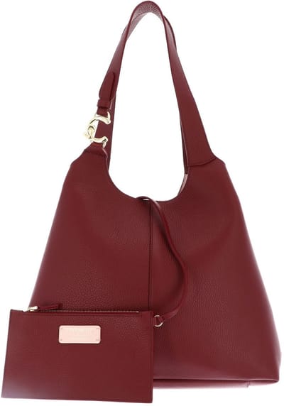 COCCINELLE Leren schoudertas C-Easy Shopper Ribes (rood)paars