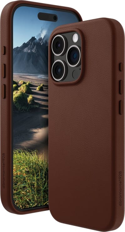 Dbramante1928 - Roskilde Mag geschikt voor iPhone 16 Pro Max Hoesje - bruin