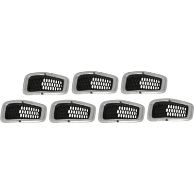 Ventilatiegrille, bumper BLIC 6502-07-3206996P