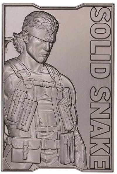 FaNaTtik Metal Gear Solid 2 Ingot Snake Limited Edition Coins
