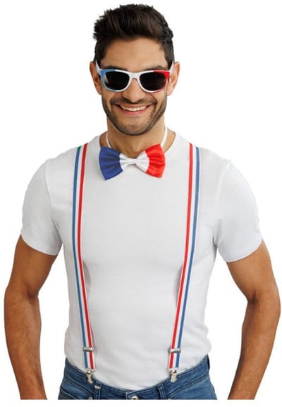 Supporter Accessoires Set Frankrijk 3-delig