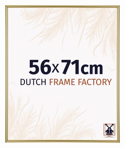 Fotolijst 56x71 cm - Kunststof - Goud - Angers