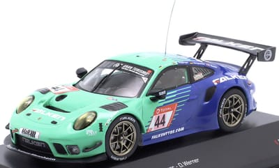 Porsche 911 GT3 R #44 - K.Bachler/J.Bergmeister/M.Ragginger/D.Werner - 24h Nürburgring 2019 - Ixo 1:43