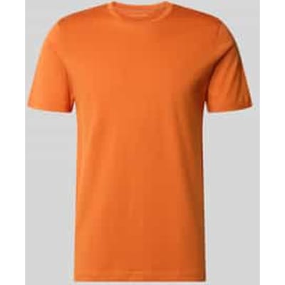 T-shirt van katoen met ronde hals
