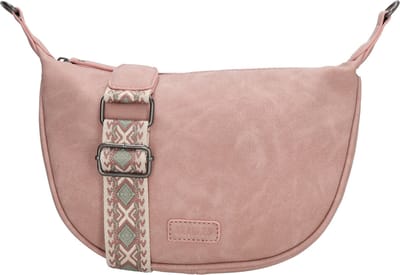 Beagles Malaga Crossbody Schoudertas - Trendy Schouderband - Lichtroze