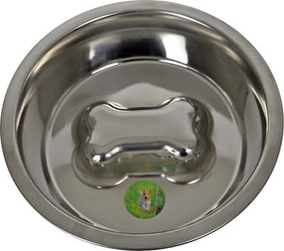 Boony slowfeeder rvs botmodel 24 cm - 2200 ml