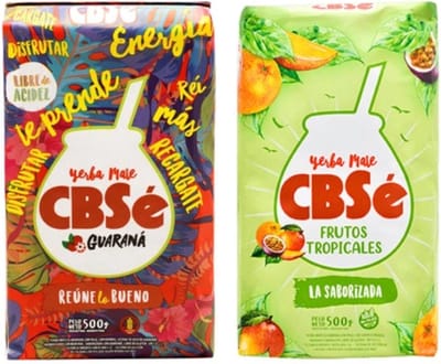 Yerba Mate Duo | 2 x 500 gram Yerba Mate thee - Yerba Mate met Fruitsmaak - Guarana & Tropisch Fruit