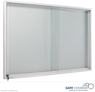 Vitrinekast Whiteboard Pro 67x127 cm