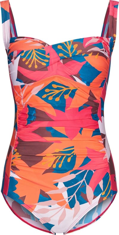Dames Badpak Pastunette - Rugged Flower - Corrigerend - Maat 38