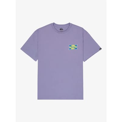 Quiksilver Ev Starfish Stamp T-shirt Met Korte Mouwen Paars M Man