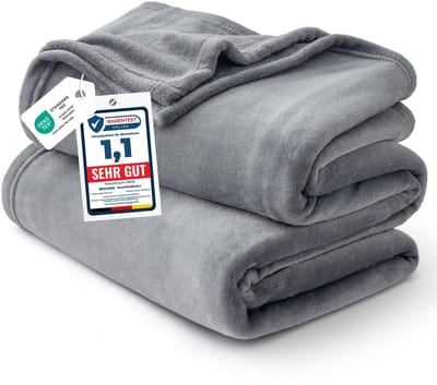 Dailygoods- Fleecedeken 220x240 cm - Bankdeken - Warme Zachte Deken