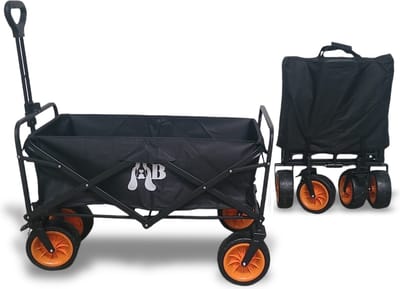 BELLIS OPVOUWBARE BOLDERKAR TE LADEN TOT 100-120KG