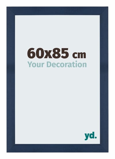 Your Decoration - Puzzellijst 60x85 cm - Donkerblauw Geveegd - Puzzellijst 1500-2000 stukjes - MDF Fotolijst - Mura