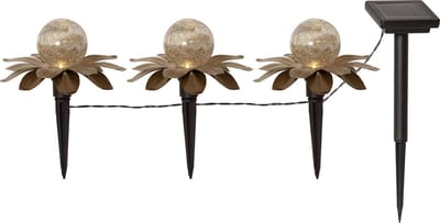 Solar tuinverlichting Bloemen - Lelie - Set van 3