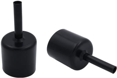 PRO-TIE® - Krimpkous kabeldoorvoer / Anode Cap met lijm 66-48 / 12-7 mm Zwart UV-bestendig - PRO-TIE