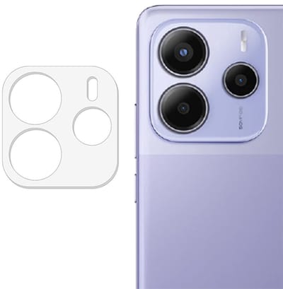 Coverup Camera Lens Protector - Geschikt voor Xiaomi Redmi Note 14 4G Camera Lens Protector - Coverup 9H Tempered Glass - Transparant