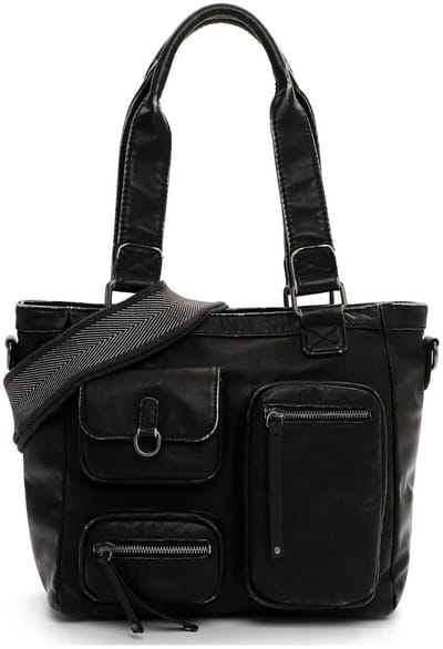 SURI FREY schoudertas SFY Batty City Shopper Black zwart