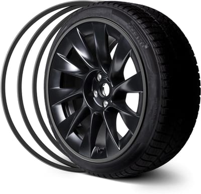Velgrand Bescherming - Wielrand Beschermers - Schade Voorkomen - Legeringsmateriaal - 21 Inch - Zwart