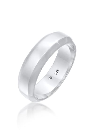 KUZZOI - Ring - Herenband massief in 925 sterling zilver - Heren