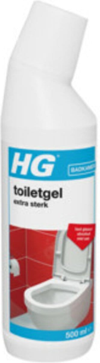 HG - Toiletgel Extra Sterk - 6 x 500 ml - Voordeelverpakking