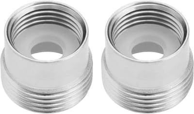Dailygoods - 2 Stuks Koper Kraan Adapter G1/2 naar G3/4 voor Vaatwasser en Badkamer