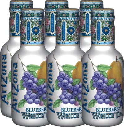 Arizona Blueberry White Tea 6x500ml