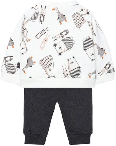 Boboli Knit Set Wit 1 Months Kinderen