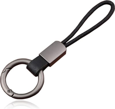 Sleutelhanger voor Mannen - Autosleutel Zwart