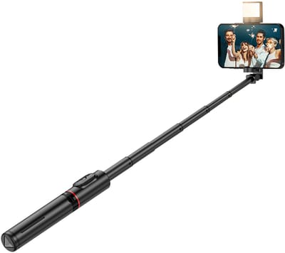 WiWu Selfie Stick en Tripod met Verlichting - Wi-SE003