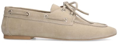 Sacha - Dames - Taupe suède bootschoenen - Maat 36
