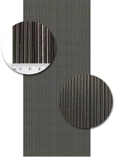 Vliegengordijn Kunststof Spagetti Zwart - 92cm x 210cm
