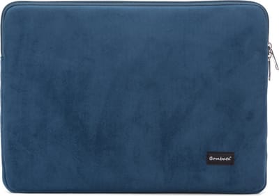 Bombata Universele Velvet Laptophoes Sleeve - 13 inch / 14 inch - Jeans Blauw