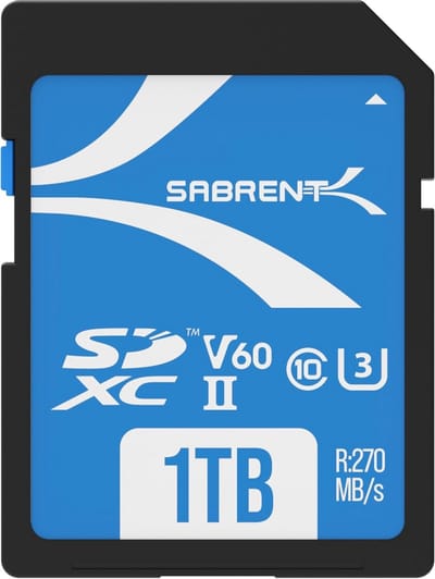 1TB SD-geheugenkaart UHS-II met hoge snelheid en betrouwbaarheid