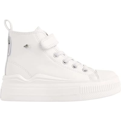 British Knights - Kaya Flow Mid Meisjes Sneakers Hoog - Maat 31 - Wit - Meiden Schoenen