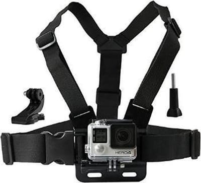 Chest mount / Chesty/ Bost band + GRATIS J-hook voor GoPro