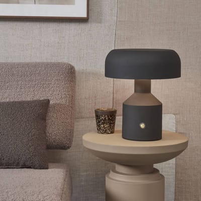IT´S ABOUT ROMI IT'S ABOUT ROMI Porto tafellamp, 30 cm, zwart, metaal
