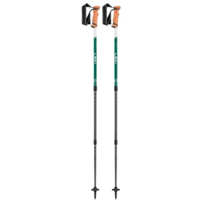 Leki Trail 110 - 145 cm trekkingstokken telescopische stokken wit